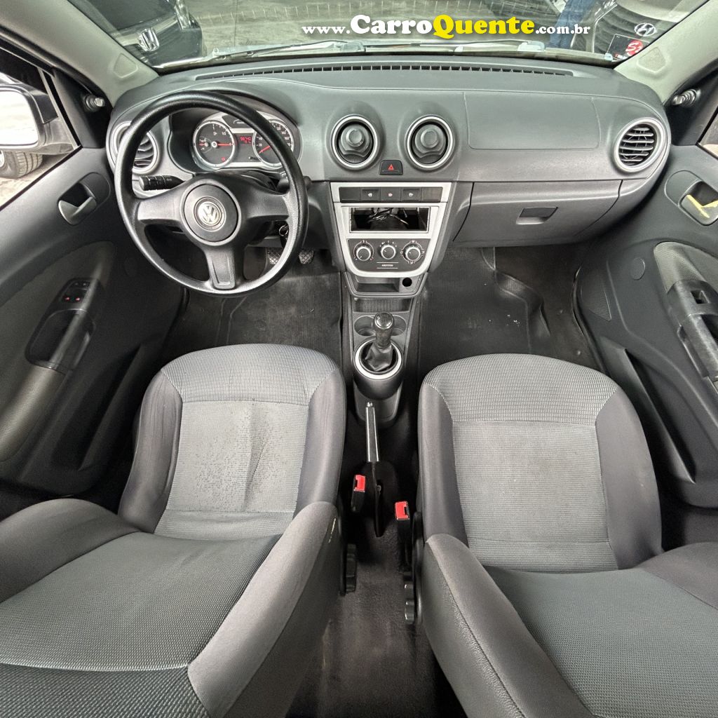 VOLKSWAGEN   GOL (NOVO) 1.0 MI TOTAL FLEX 8V 4P   BRANCO 2012 1.0 FLEX - Loja