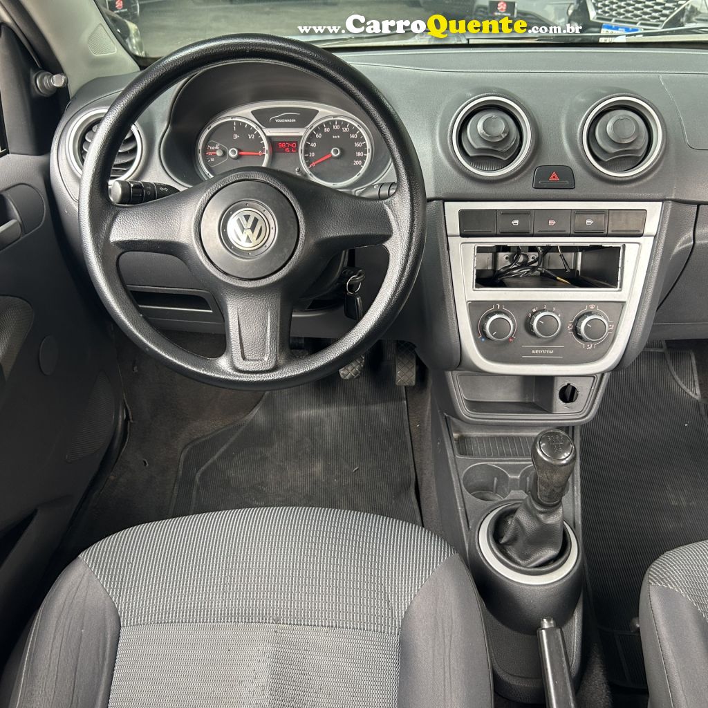VOLKSWAGEN   GOL (NOVO) 1.0 MI TOTAL FLEX 8V 4P   BRANCO 2012 1.0 FLEX - Loja