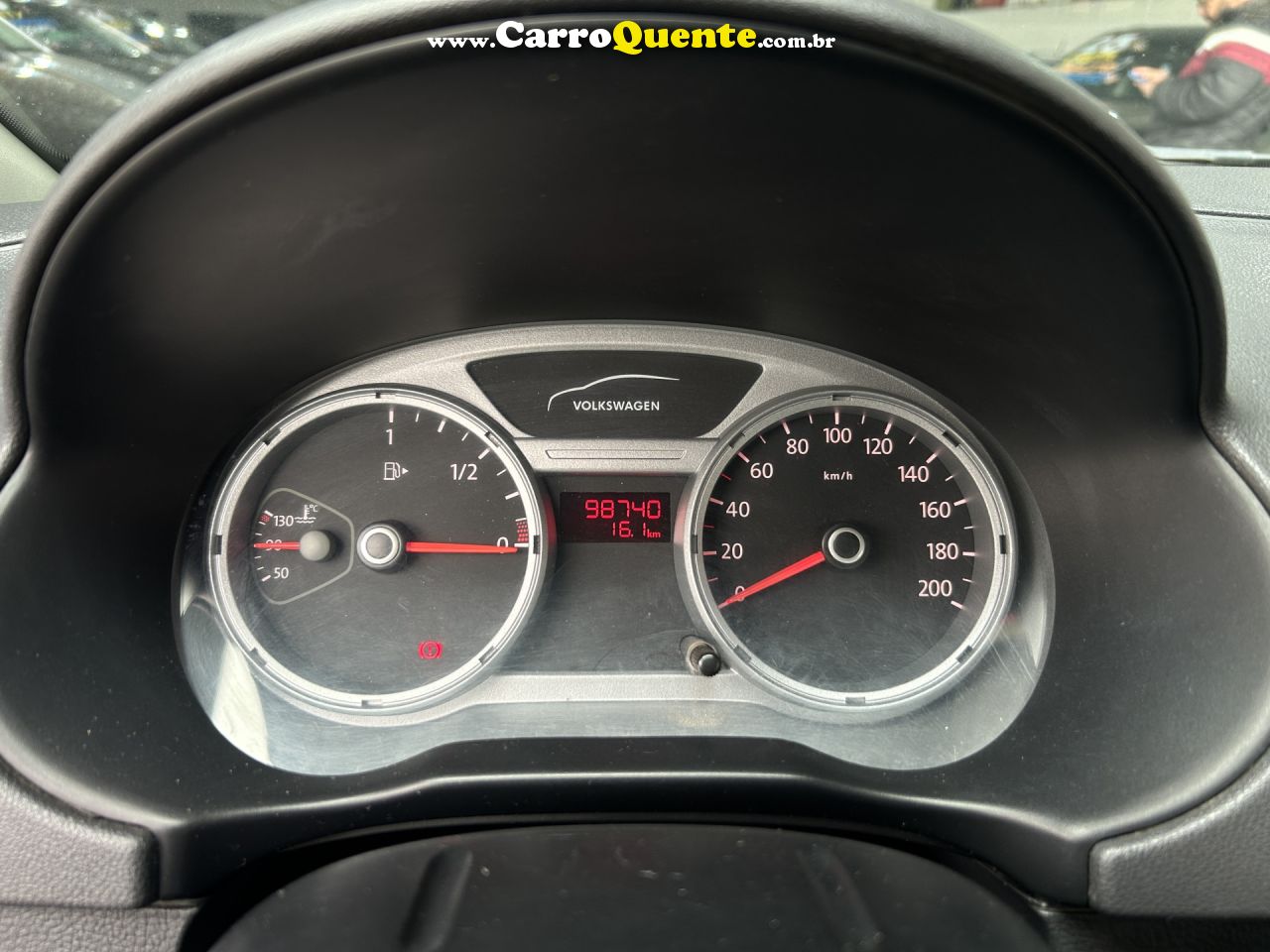 VOLKSWAGEN   GOL (NOVO) 1.0 MI TOTAL FLEX 8V 4P   BRANCO 2012 1.0 FLEX - Loja