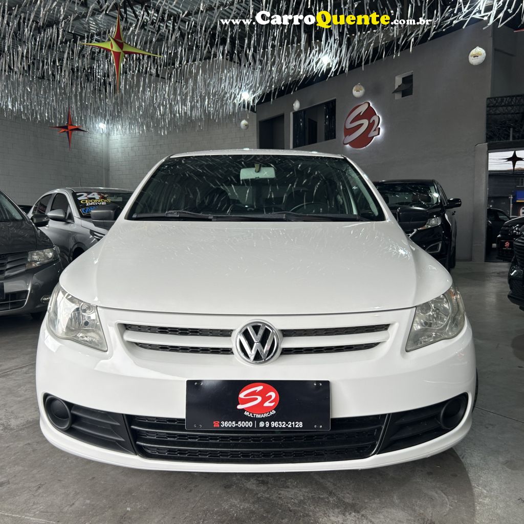 VOLKSWAGEN   GOL (NOVO) 1.0 MI TOTAL FLEX 8V 4P   BRANCO 2012 1.0 FLEX - Loja