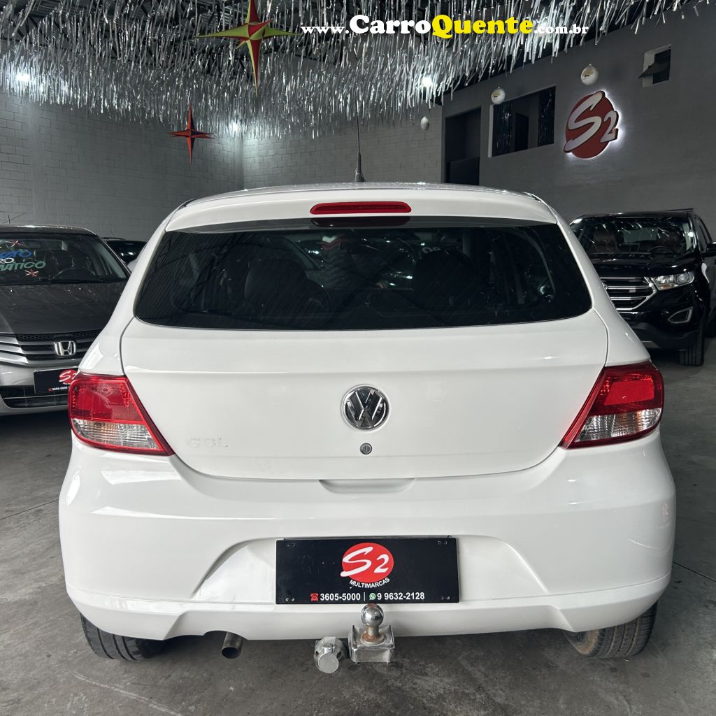 VOLKSWAGEN   GOL (NOVO) 1.0 MI TOTAL FLEX 8V 4P   BRANCO 2012 1.0 FLEX - Loja