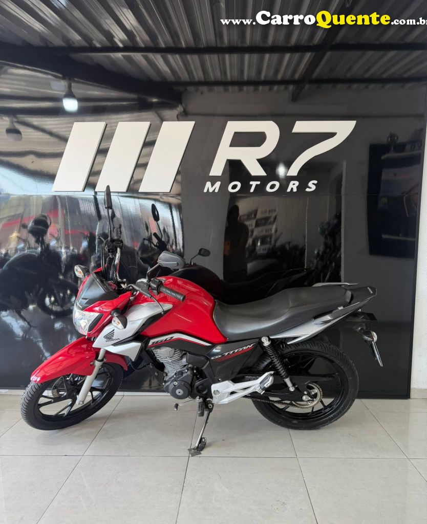 HONDA   CG 160 TITAN FLEXONEED.ESPECIAL 40 ANOS   VERMELHO 2022 160 FLEX - Loja