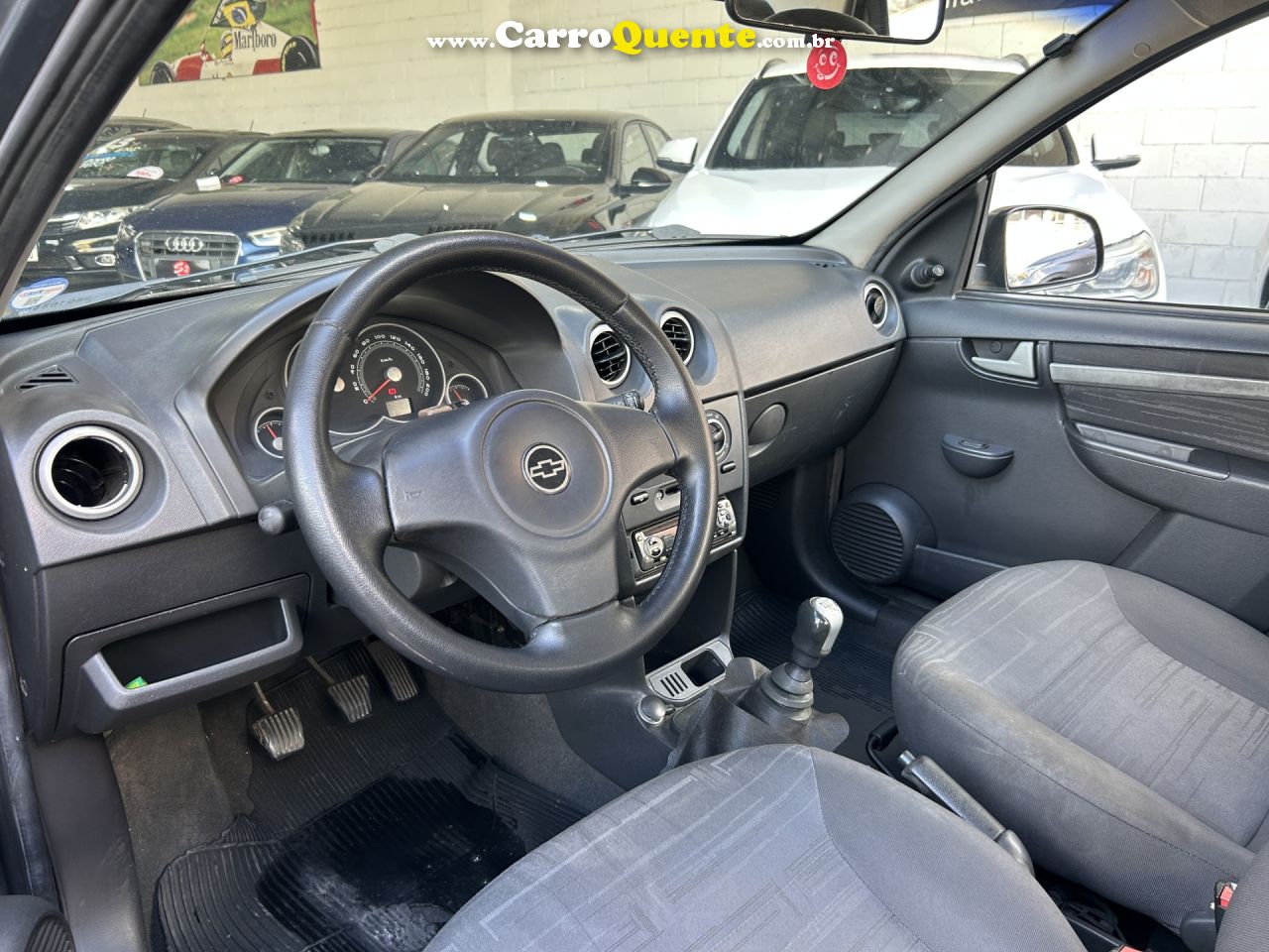 CHEVROLET   PRISMA  SED. MAXX LT 1.4 8V ECONOF. 4P   CINZA 2008 1.4 GASOLINA - Loja