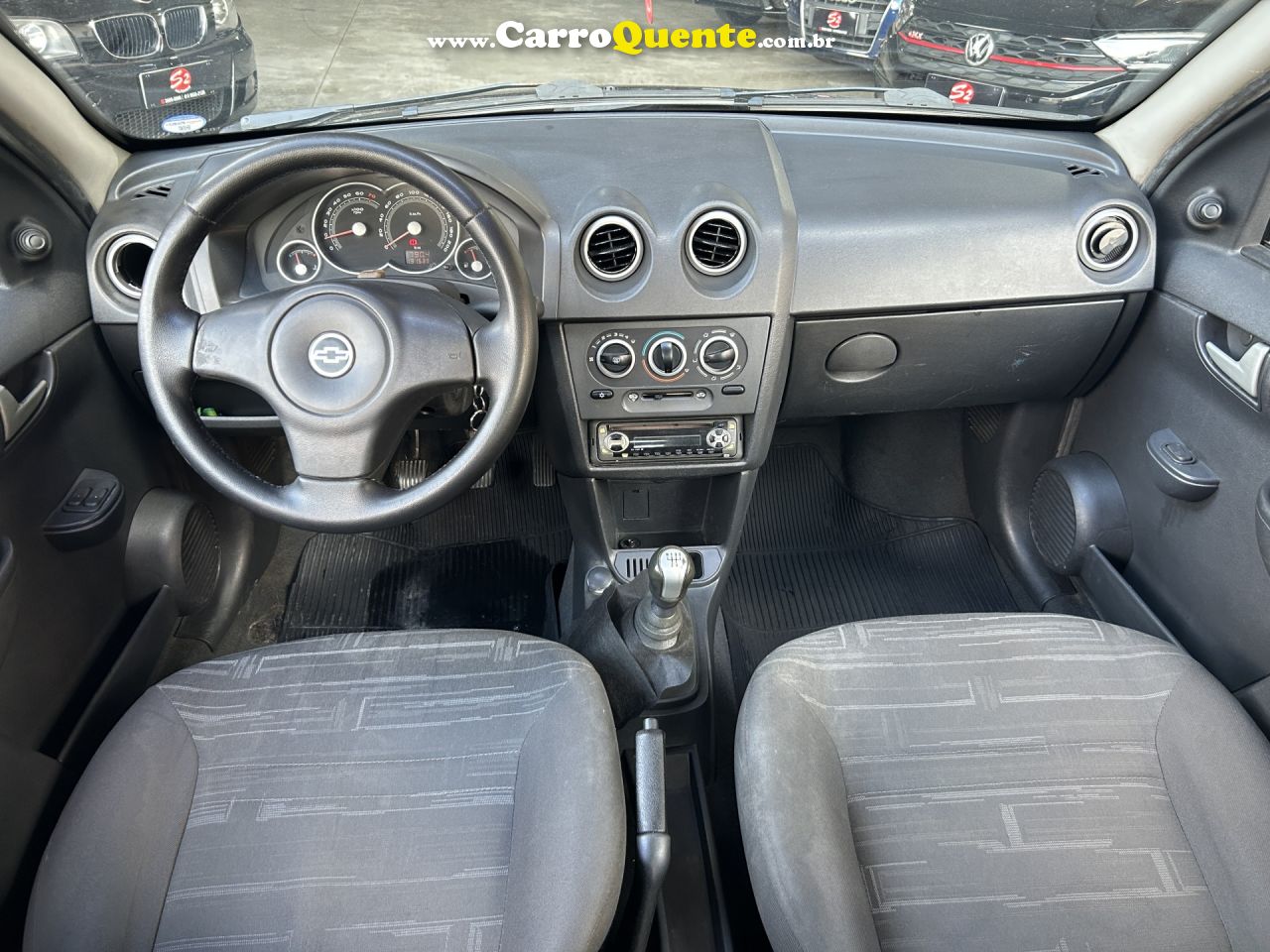 CHEVROLET   PRISMA  SED. MAXX LT 1.4 8V ECONOF. 4P   CINZA 2008 1.4 GASOLINA - Loja