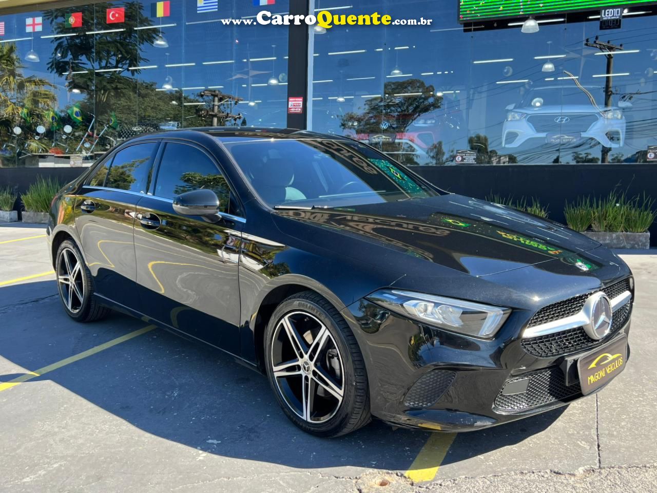 MERCEDES-BENZ   A 200 1.3 TB STYLE AUT.   PRETO 2020 1.3 GASOLINA - Loja