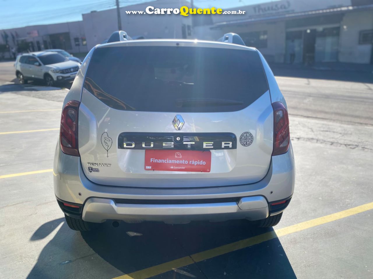 RENAULT   DUSTER DYNAMIQUE 1.6 FLEX 16V AUT.   PRATA 2020 1.6 FLEX - Loja