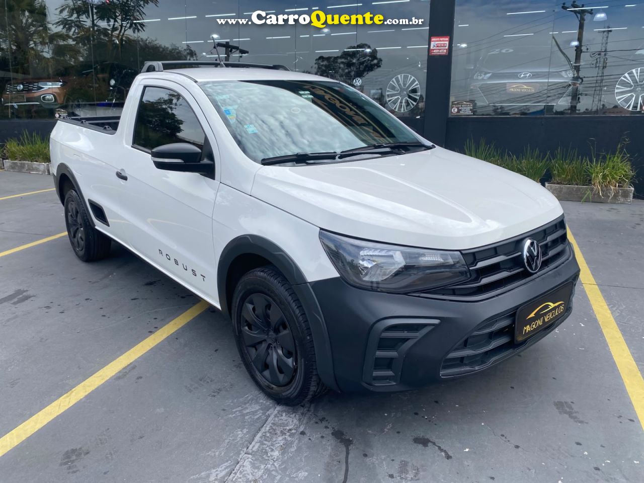VOLKSWAGEN   SAVEIRO ROBUST 1.6 TOTAL FLEX 8V   BRANCO 2024 1.6 FLEX - Loja