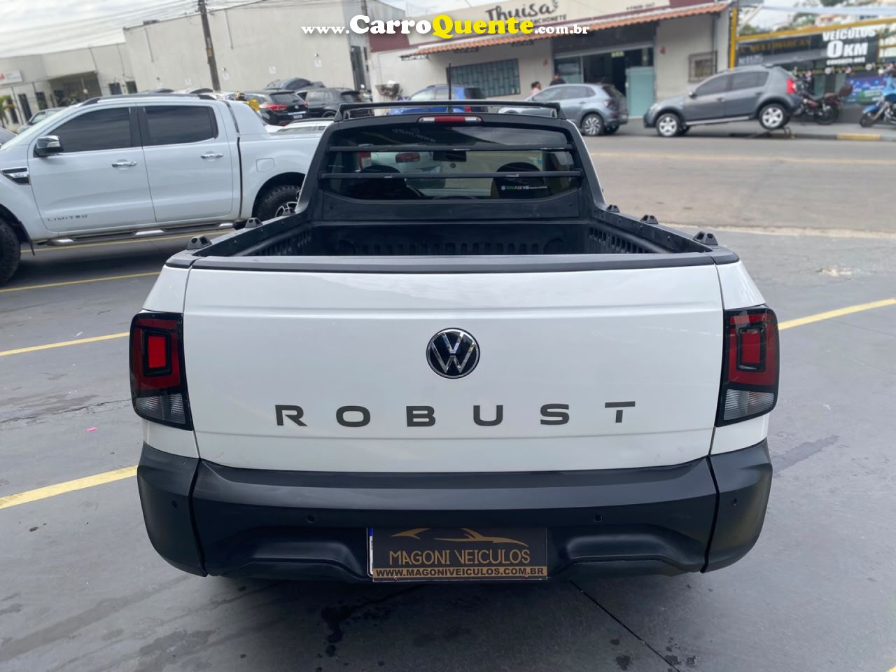 VOLKSWAGEN   SAVEIRO ROBUST 1.6 TOTAL FLEX 8V   BRANCO 2024 1.6 FLEX - Loja