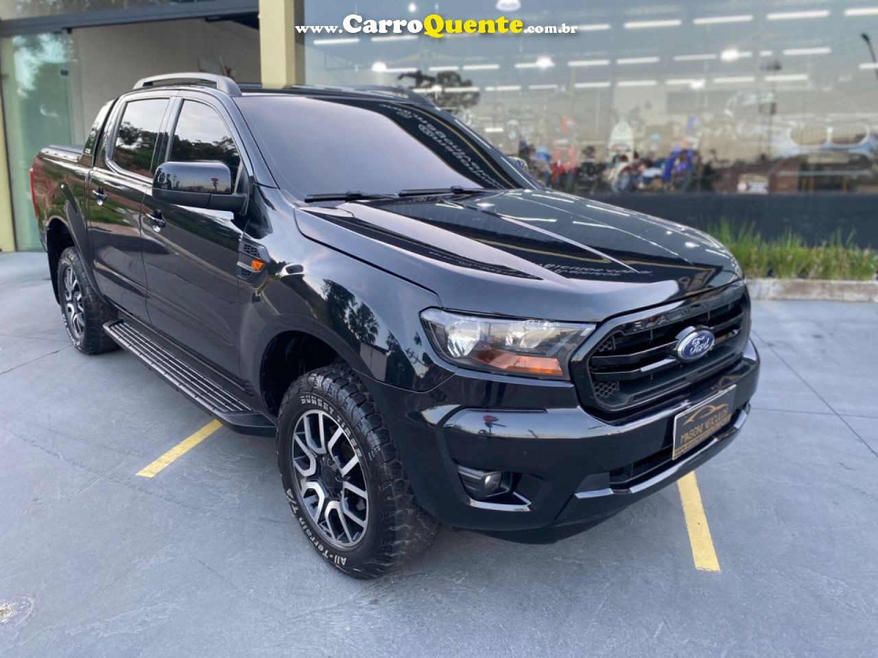 FORD   RANGER BLACK 2.2 4X2 CD DIESEL AUT.   PRETO 2023 2.2 DIESEL - Loja