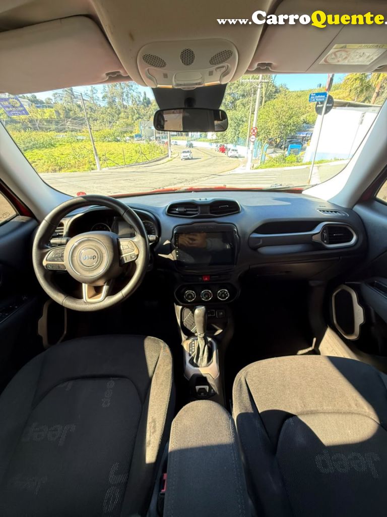 JEEP   RENEGADE SPORT 1.8 4X2 FLEX 16V AUT.   VERMELHO 2016 1.8 FLEX - Loja