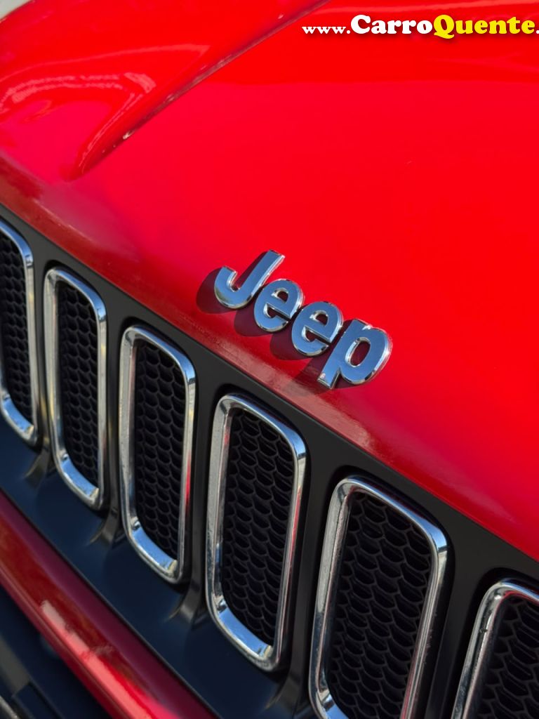 JEEP   RENEGADE SPORT 1.8 4X2 FLEX 16V AUT.   VERMELHO 2016 1.8 FLEX - Loja