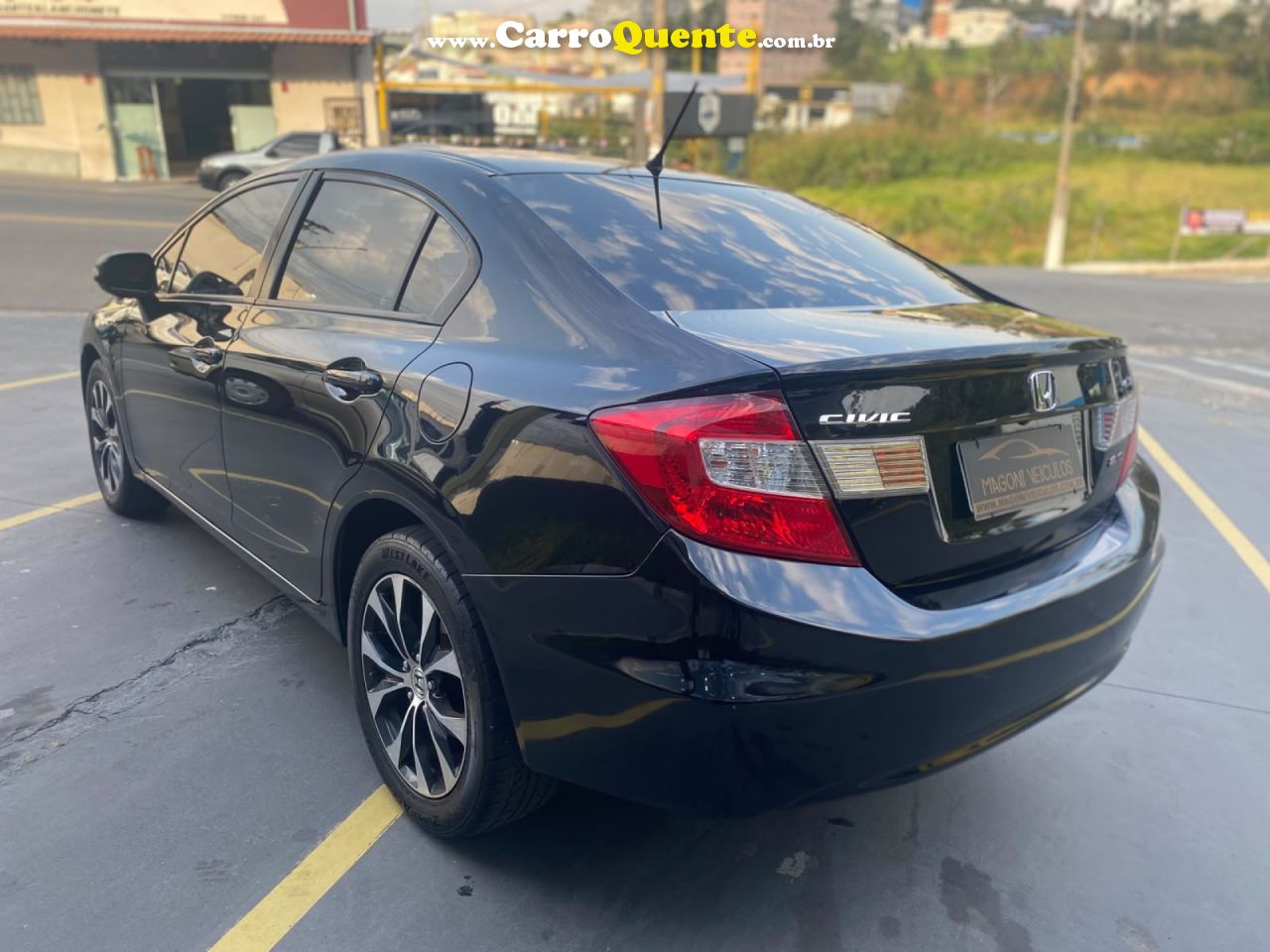 HONDA   CIVIC SEDAN LXR 2.0 FLEXONE 16V AUT. 4P   PRETO 2016 2.0 FLEX - Loja