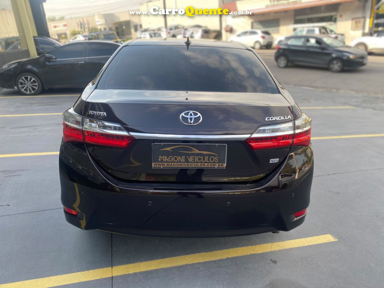TOYOTA   COROLLA XEI 2.0 FLEX 16V AUT.   MARROM 2019 2.0 FLEX - Loja