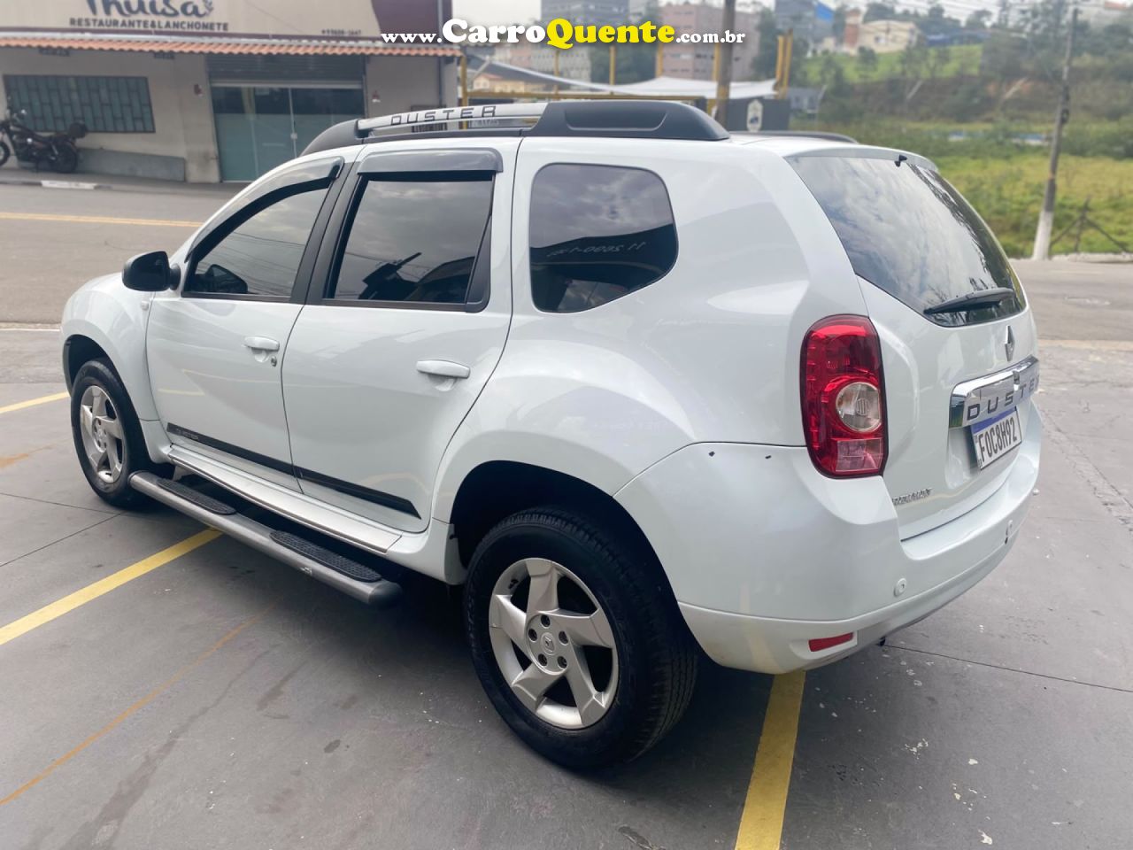 RENAULT   DUSTER DYNAMIQUE 1.6 FLEX 16V MEC.   BRANCO 2014 1.6 FLEX - Loja