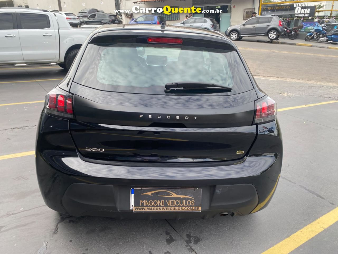 PEUGEOT   208 LIKE 1.0 FLEX 6V 5P MEC.   PRETO 2024 1.0 FLEX - Loja