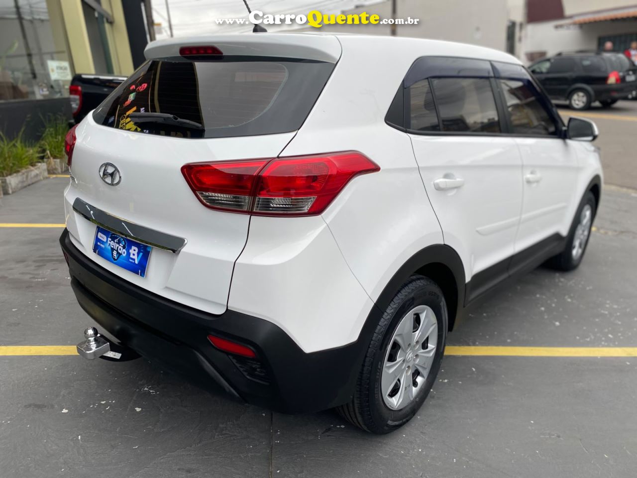 HYUNDAI   CRETA ATTITUDE 1.6 16V FLEX AUT.(PCD)   BRANCO 2019 1.6 FLEX - Loja