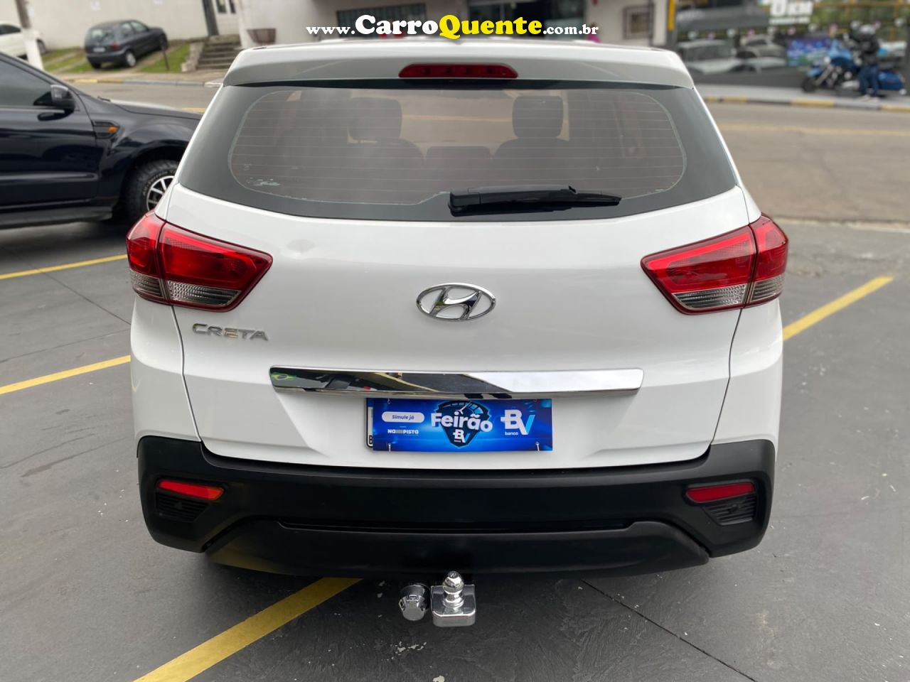 HYUNDAI   CRETA ATTITUDE 1.6 16V FLEX AUT.(PCD)   BRANCO 2019 1.6 FLEX - Loja