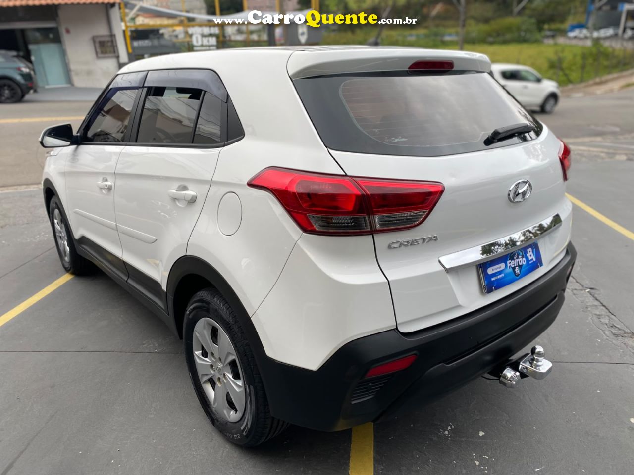 HYUNDAI   CRETA ATTITUDE 1.6 16V FLEX AUT.(PCD)   BRANCO 2019 1.6 FLEX - Loja