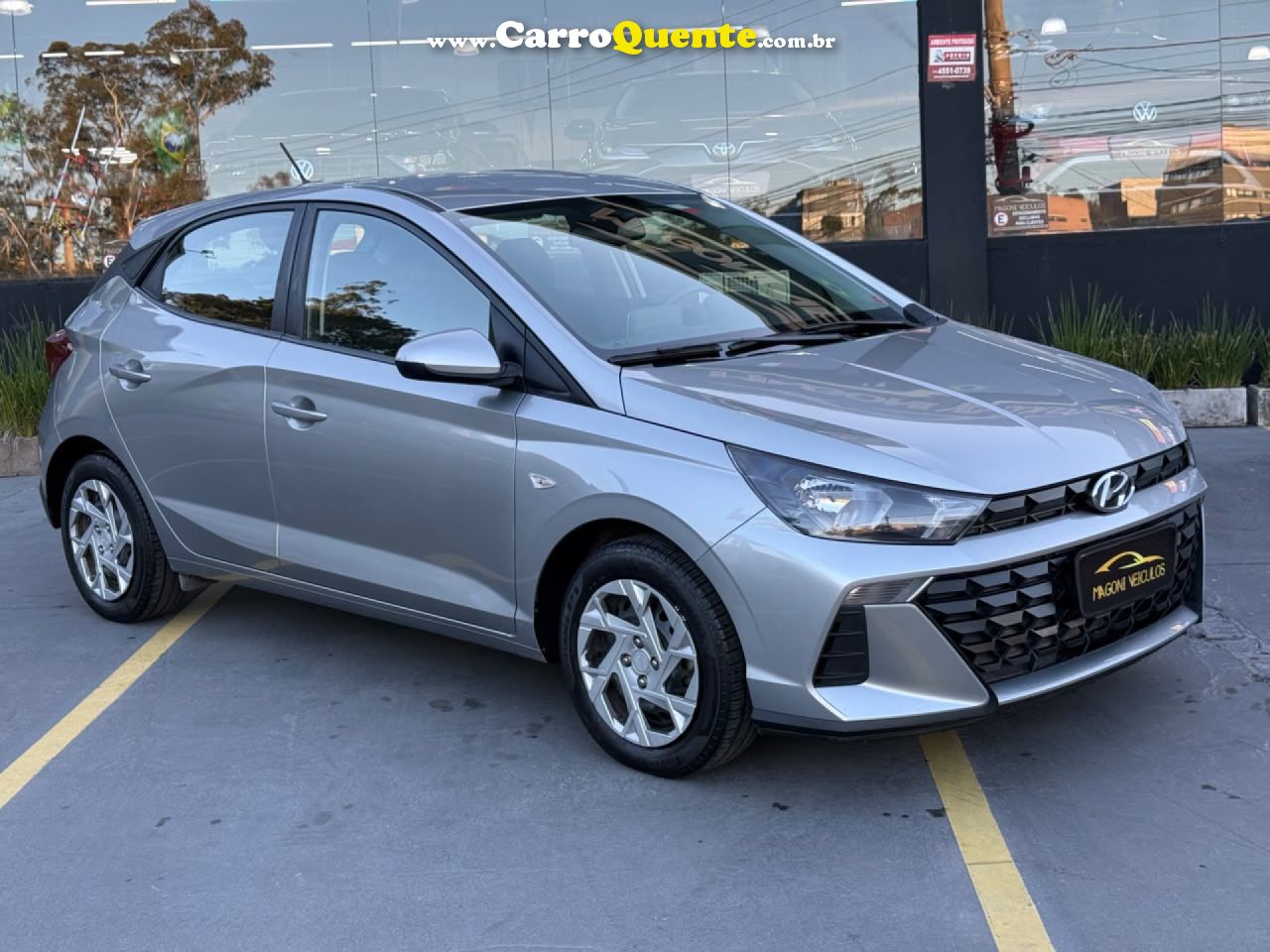 HYUNDAI   HB20 COMF.C.PLUSC.STYLE 1.0 FLEX 12V   PRATA 2026 1.0 FLEX - Loja