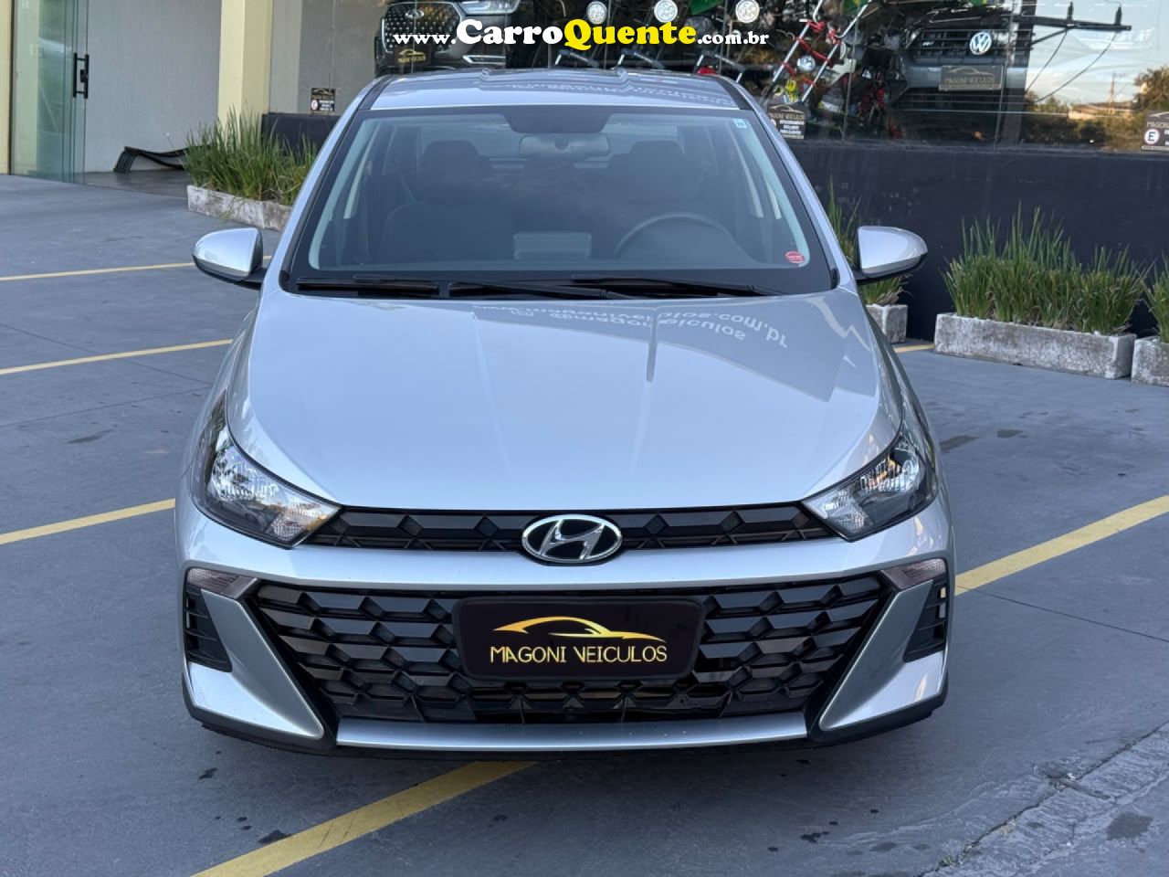 HYUNDAI   HB20 COMF.C.PLUSC.STYLE 1.0 FLEX 12V   PRATA 2026 1.0 FLEX - Loja