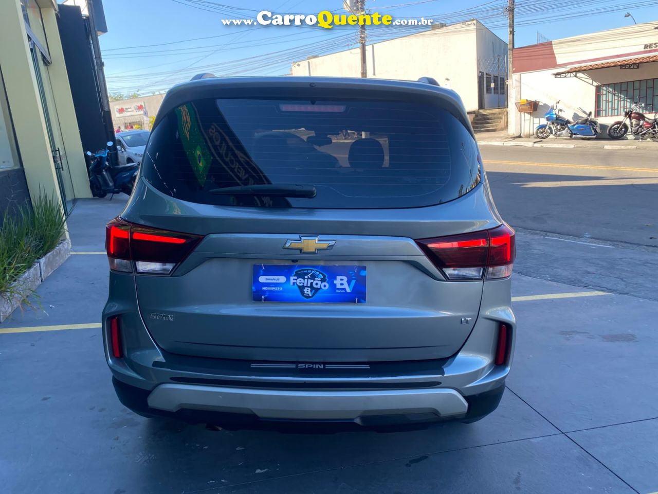CHEVROLET   SPIN LT 1.8 8V ECONO.FLEX 5P MEC.   PRATA 2025 1.8 FLEX - Loja