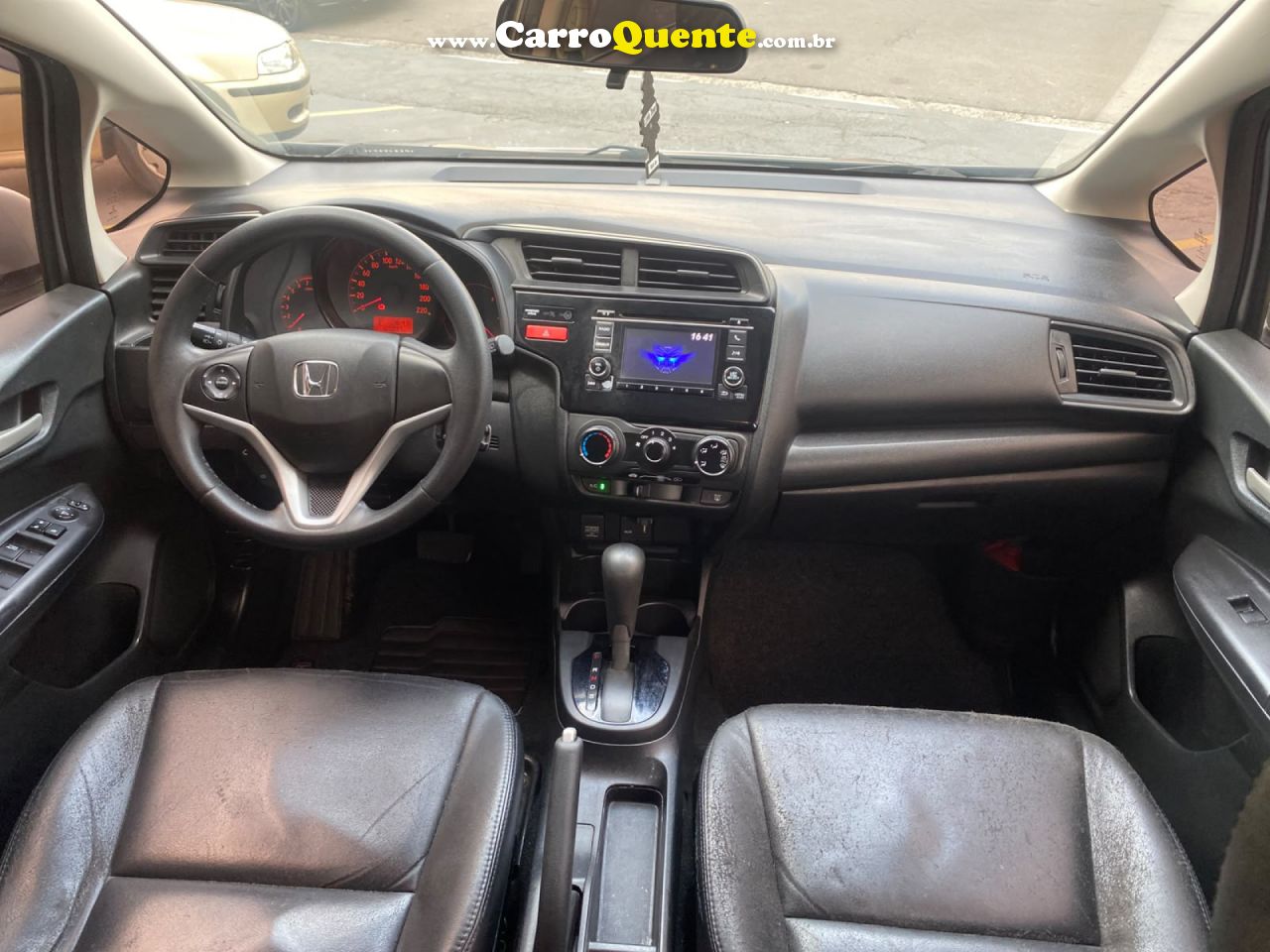 HONDA   FIT EXSEX 1.5 FLEXFLEXONE 16V 5P AUT.   PRATA 2015 1.5 FLEX - Loja