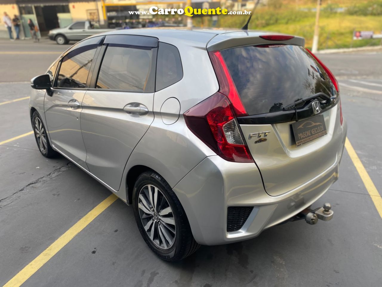 HONDA   FIT EXSEX 1.5 FLEXFLEXONE 16V 5P AUT.   PRATA 2015 1.5 FLEX - Loja