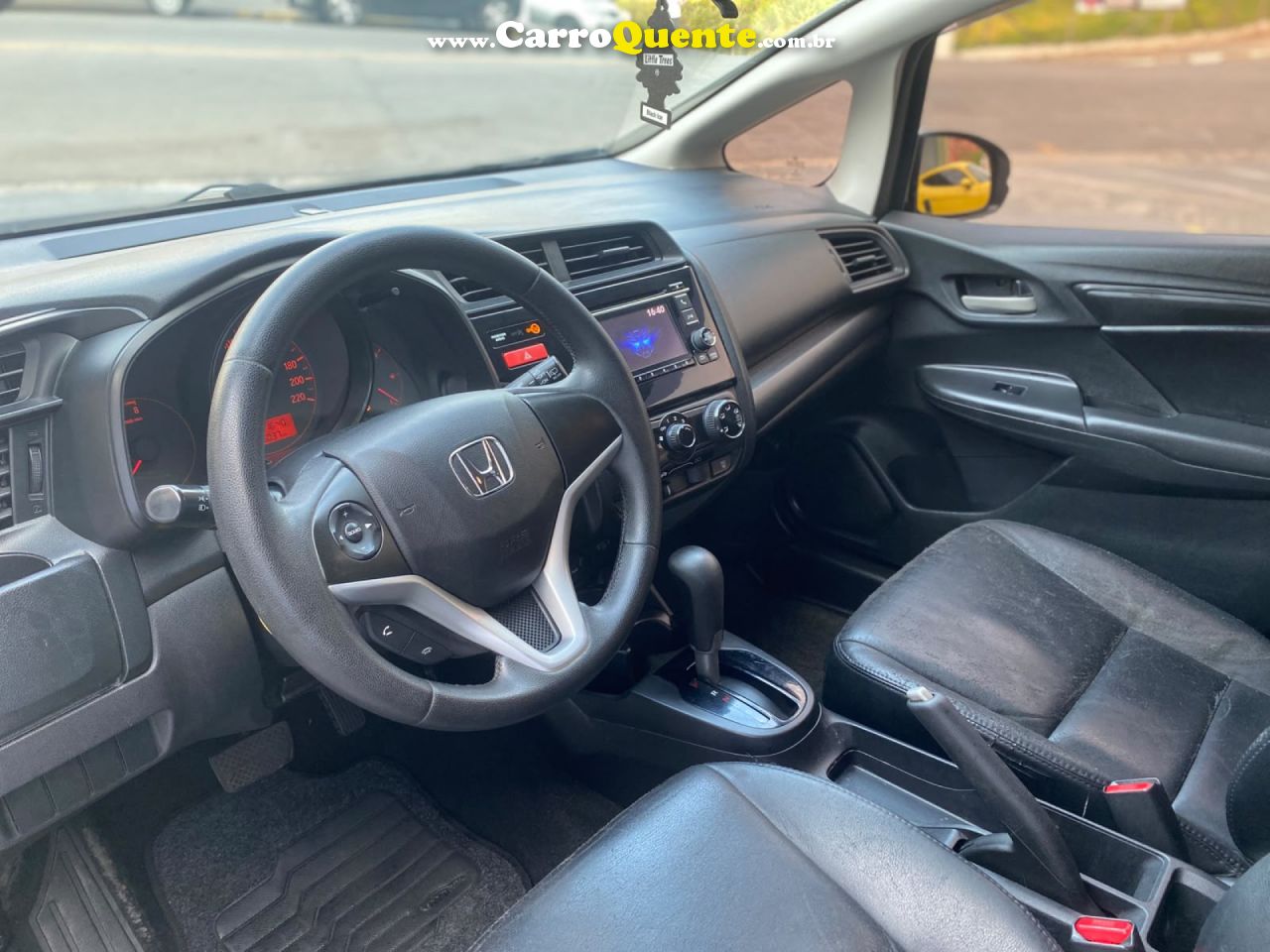 HONDA   FIT EXSEX 1.5 FLEXFLEXONE 16V 5P AUT.   PRATA 2015 1.5 FLEX - Loja