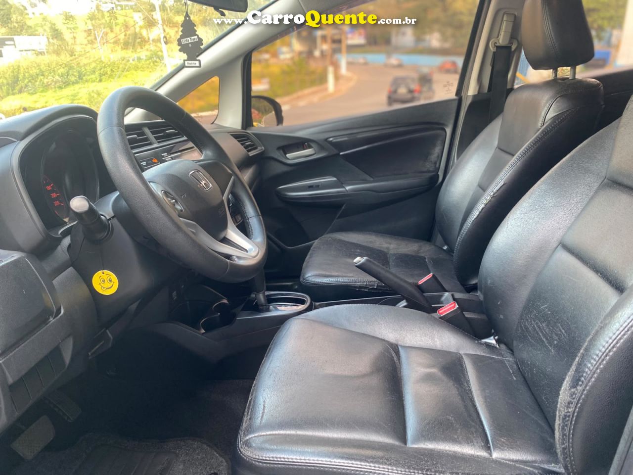 HONDA   FIT EXSEX 1.5 FLEXFLEXONE 16V 5P AUT.   PRATA 2015 1.5 FLEX - Loja