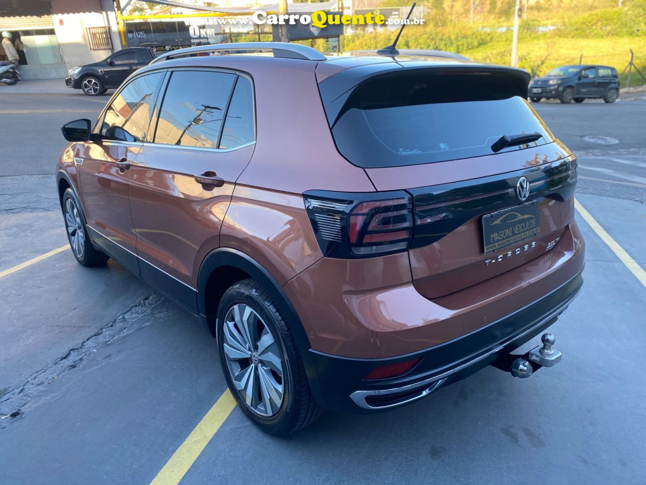 VOLKSWAGEN   T-CROSS HIG. 250 TSI 1.4 FLEX 16V 5P AUT   MARROM 2020 1.4 FLEX - Loja