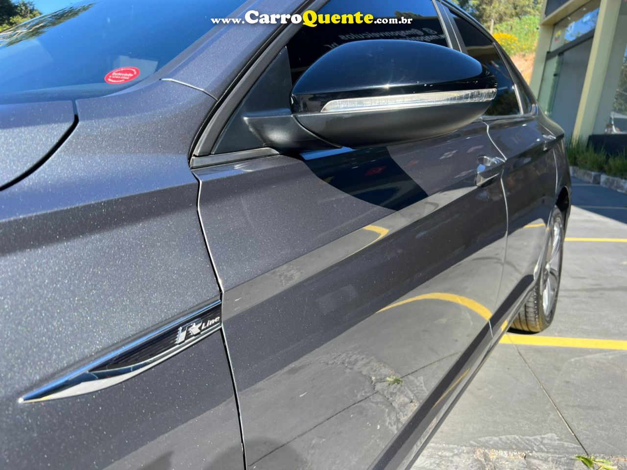 VOLKSWAGEN   JETTA R-LINE 250 TSI 1.4 FLEX 16V AUT.   CINZA 2019 1.4 FLEX - Loja