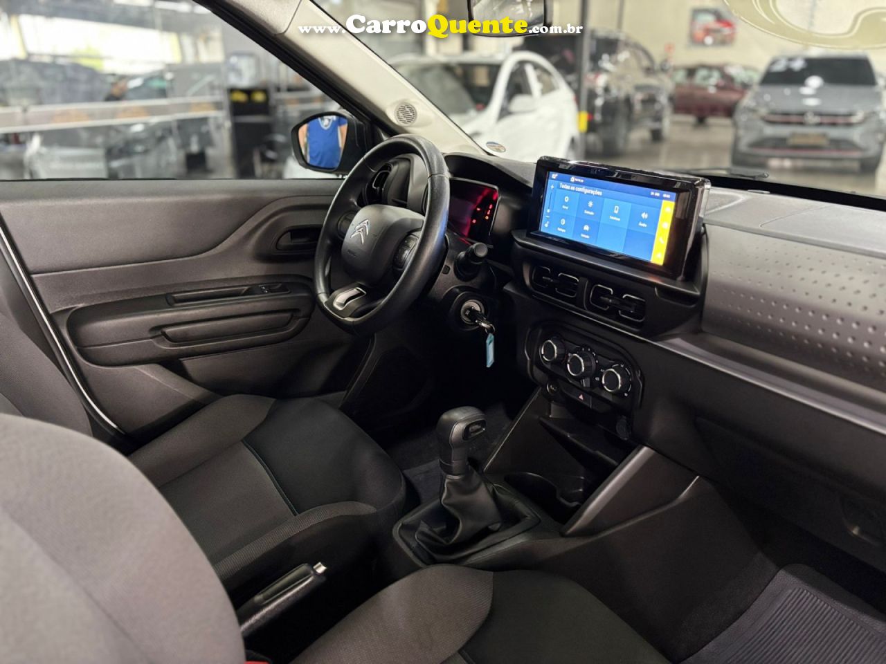 CITROËN   C3 LIVE PACK 1.0 FLEX 6V 5P MEC.   CINZA 2025 1.0 FLEX - Loja