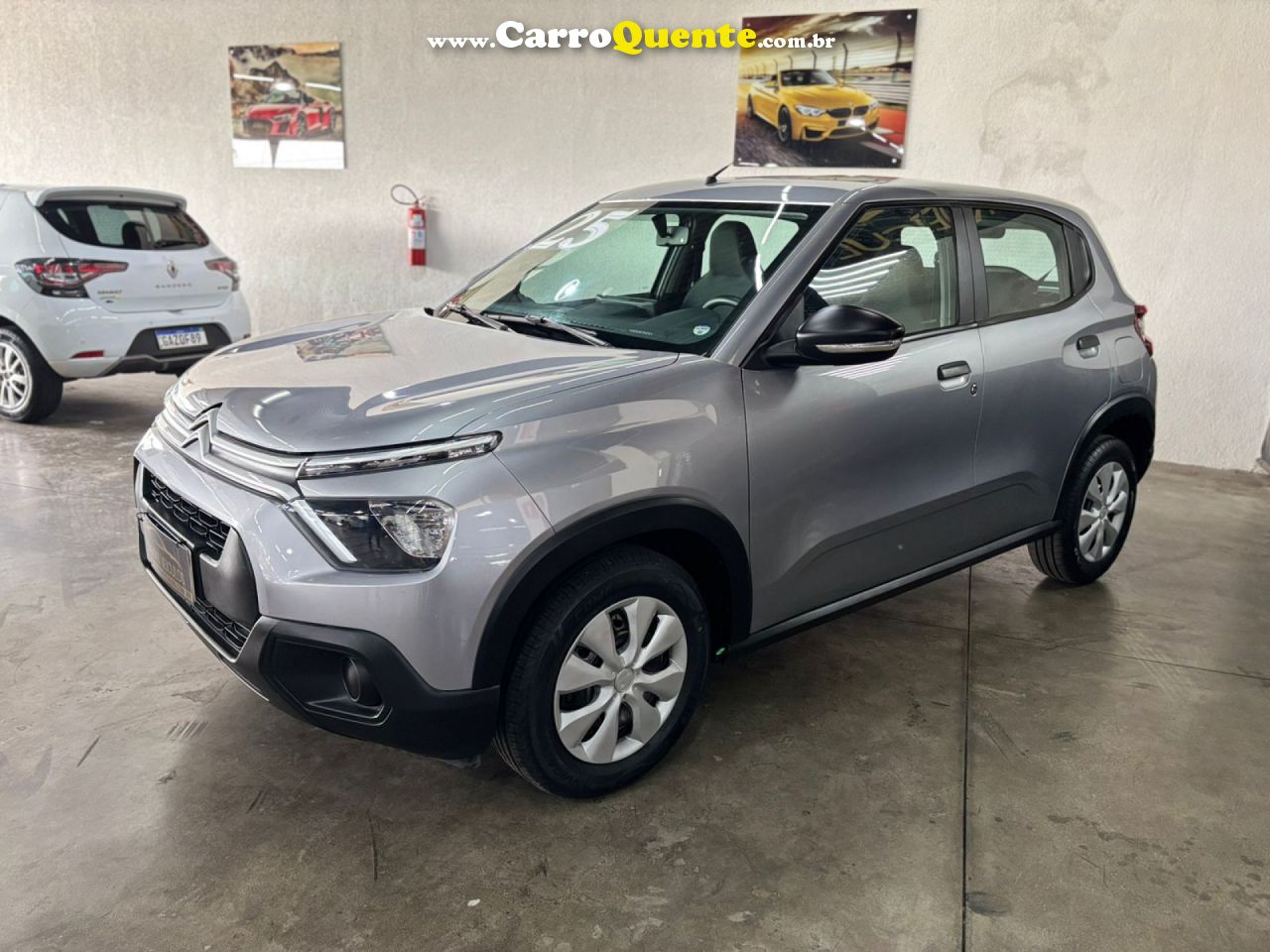 CITROËN   C3 LIVE PACK 1.0 FLEX 6V 5P MEC.   CINZA 2025 1.0 FLEX - Loja