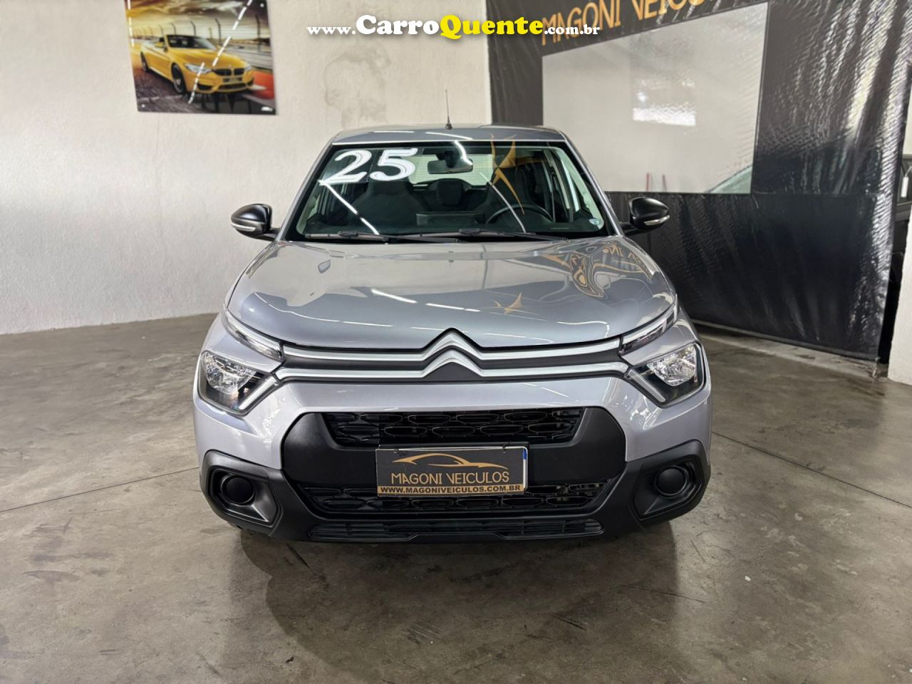 CITROËN   C3 LIVE PACK 1.0 FLEX 6V 5P MEC.   CINZA 2025 1.0 FLEX - Loja