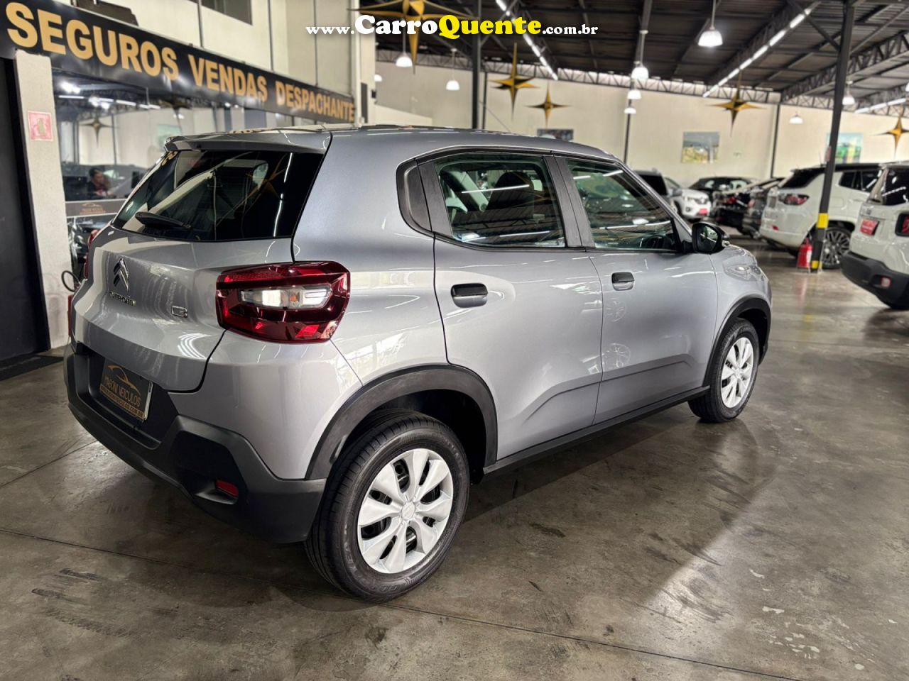 CITROËN   C3 LIVE PACK 1.0 FLEX 6V 5P MEC.   CINZA 2025 1.0 FLEX - Loja
