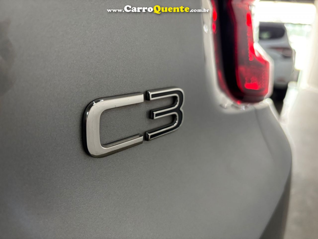 CITROËN   C3 LIVE PACK 1.0 FLEX 6V 5P MEC.   CINZA 2025 1.0 FLEX - Loja