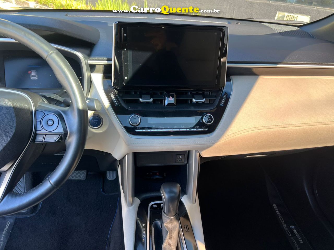 TOYOTA   COROLLA CROSS XRX 1.8 16V AUT. (HÍBRIDO)   PRETO 2024 1.8 GASOLINA - Loja