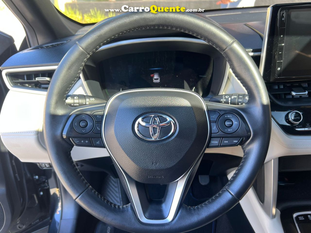 TOYOTA   COROLLA CROSS XRX 1.8 16V AUT. (HÍBRIDO)   PRETO 2024 1.8 GASOLINA - Loja