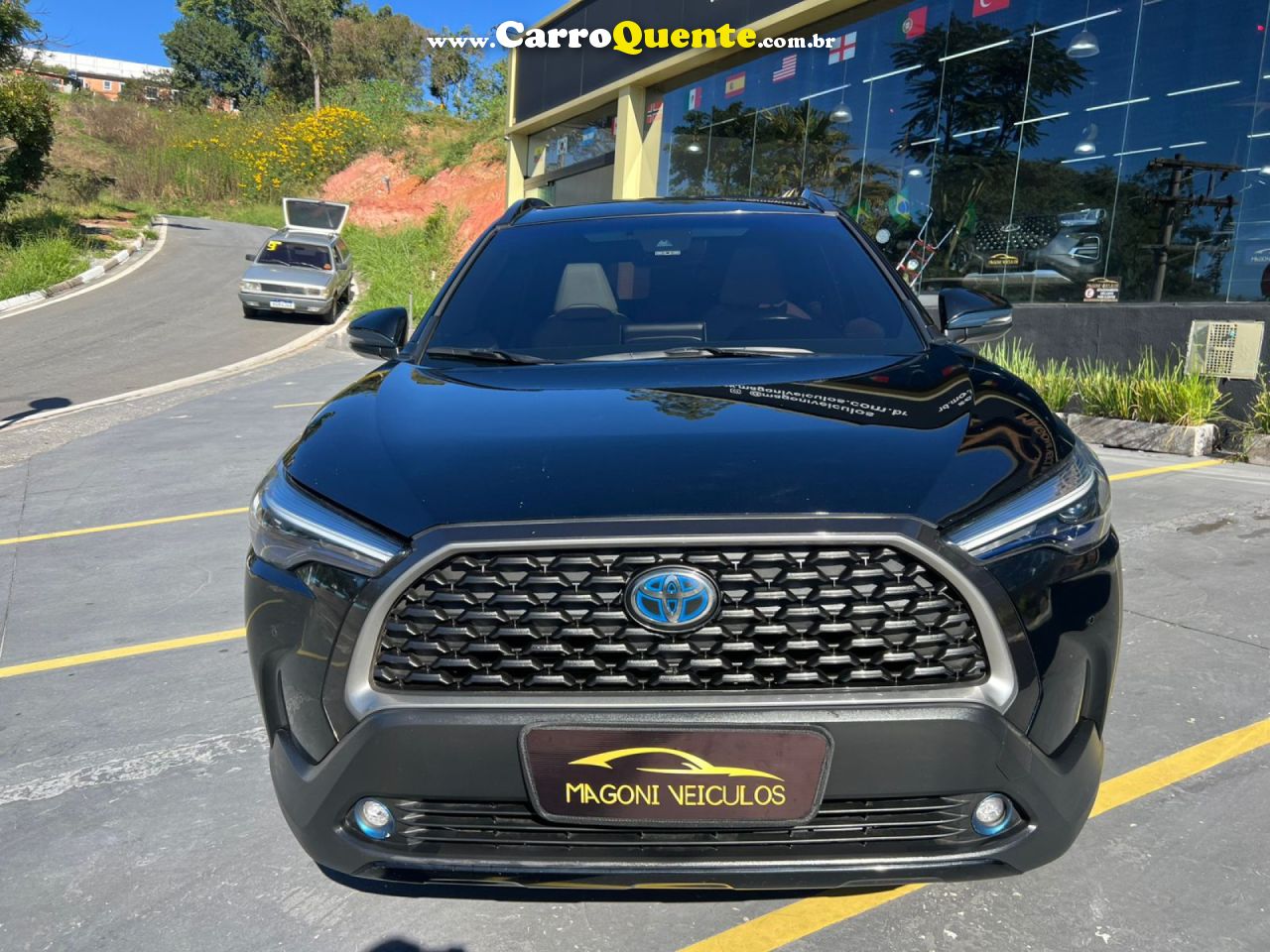 TOYOTA   COROLLA CROSS XRX 1.8 16V AUT. (HÍBRIDO)   PRETO 2024 1.8 GASOLINA - Loja