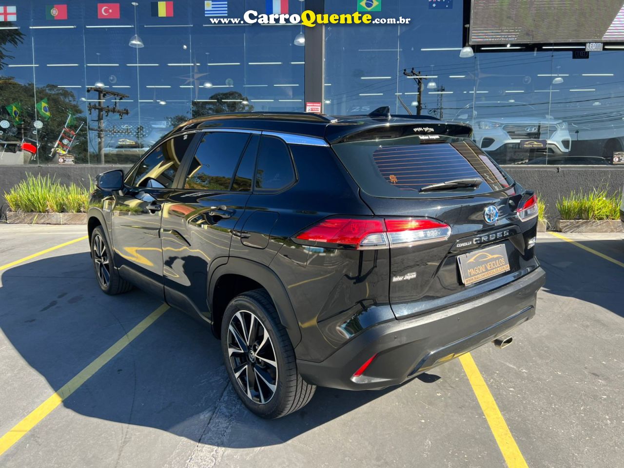 TOYOTA   COROLLA CROSS XRX 1.8 16V AUT. (HÍBRIDO)   PRETO 2024 1.8 GASOLINA - Loja