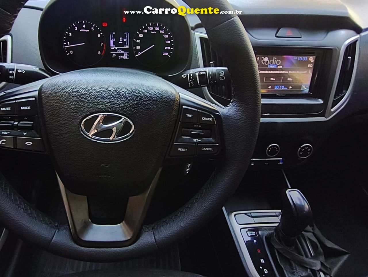 HYUNDAI   CRETA ATTITUDE 1.6 16V FLEX AUT.   PRATA 2020 1.6 FLEX - Loja