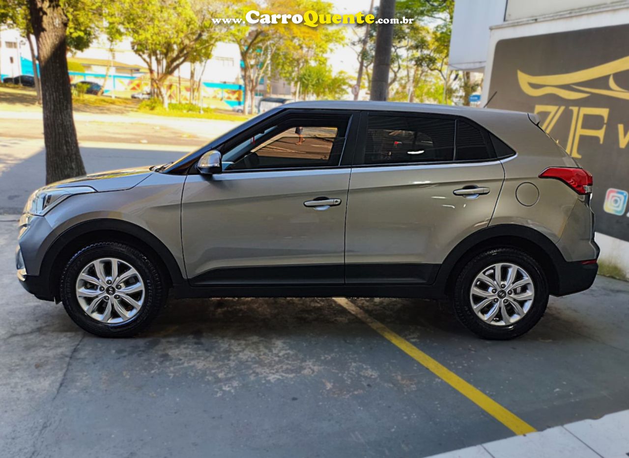 HYUNDAI   CRETA ATTITUDE 1.6 16V FLEX AUT.   PRATA 2020 1.6 FLEX - Loja