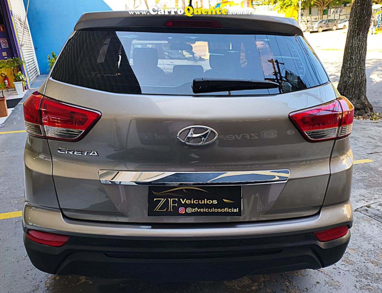 HYUNDAI   CRETA ATTITUDE 1.6 16V FLEX AUT.   PRATA 2020 1.6 FLEX - Loja