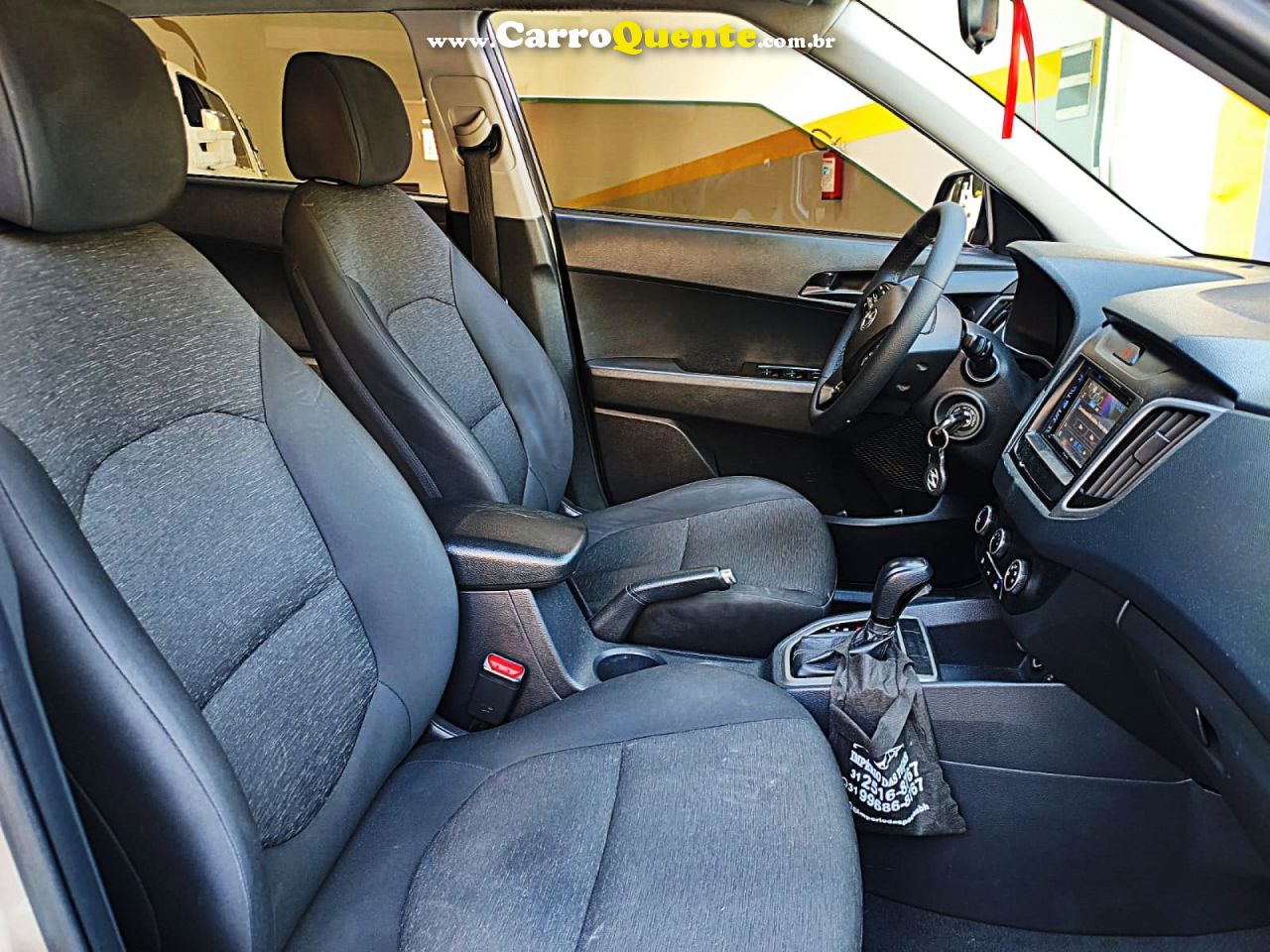 HYUNDAI   CRETA ATTITUDE 1.6 16V FLEX AUT.   PRATA 2020 1.6 FLEX - Loja