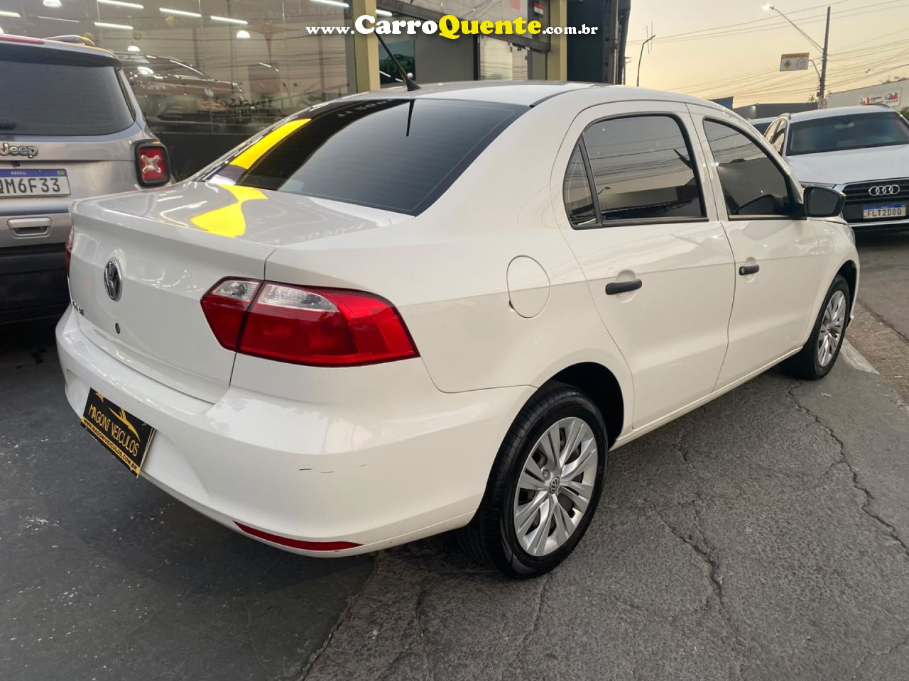 VOLKSWAGEN   VOYAGE 1.0 FLEX 12V 4P   BRANCO 2023 1.0 FLEX - Loja