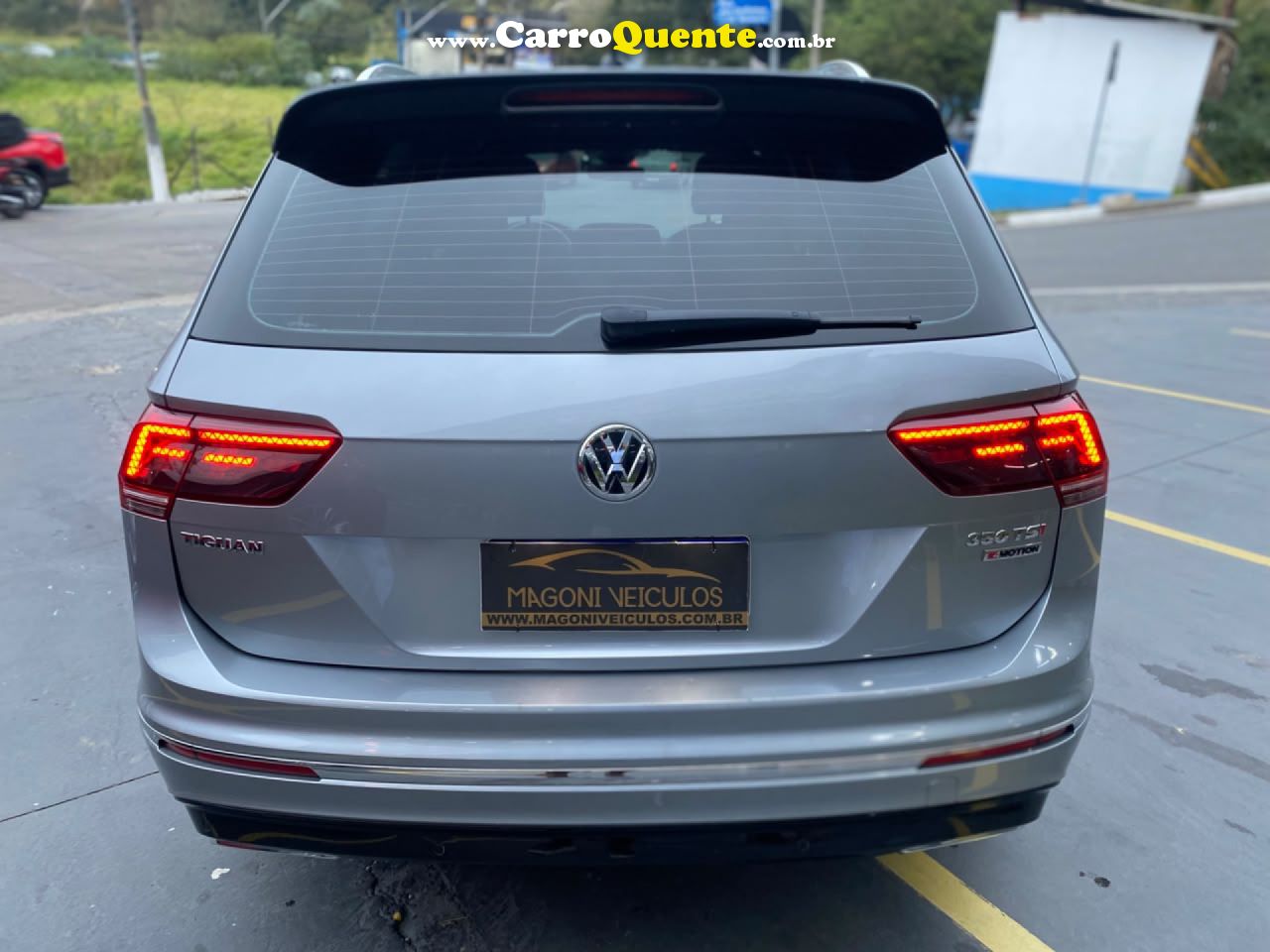 VOLKSWAGEN   TIGUAN ALLSPAC R-LINE 350 TSI 2.0 4X4   PRATA 2021 2.0 GASOLINA - Loja