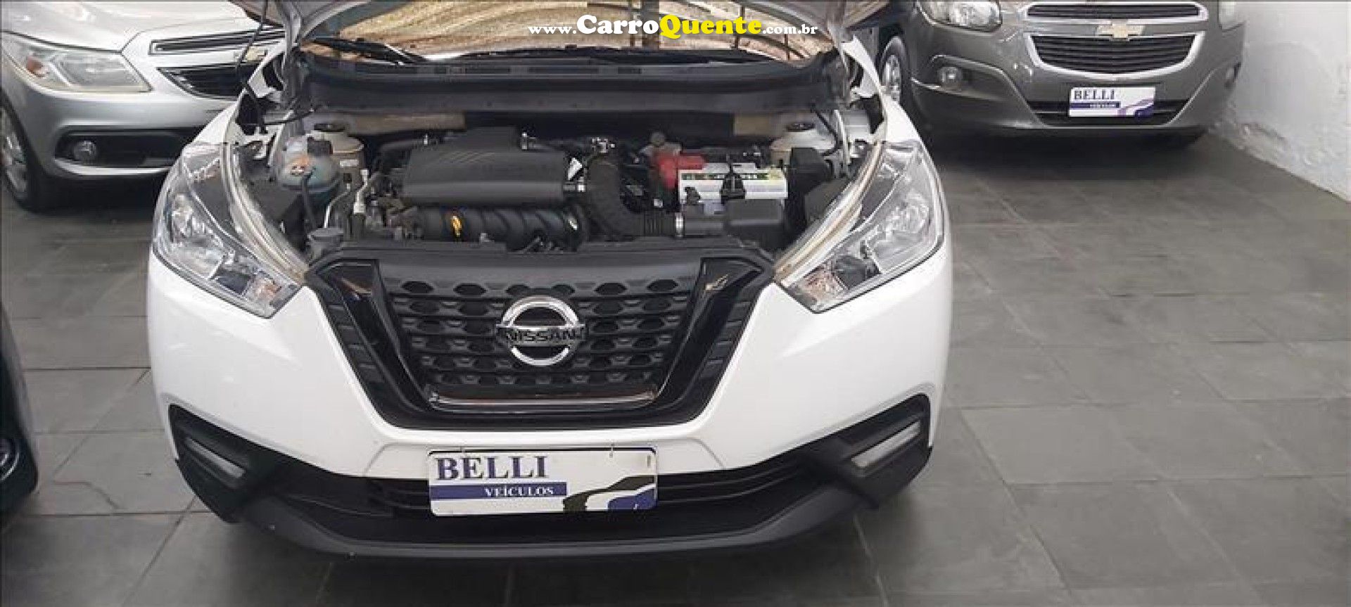 NISSAN   KICKS S DIRECT 1.6 16V FLEX 5P AUT.   BRANCO 2020 1.6 FLEX - Loja