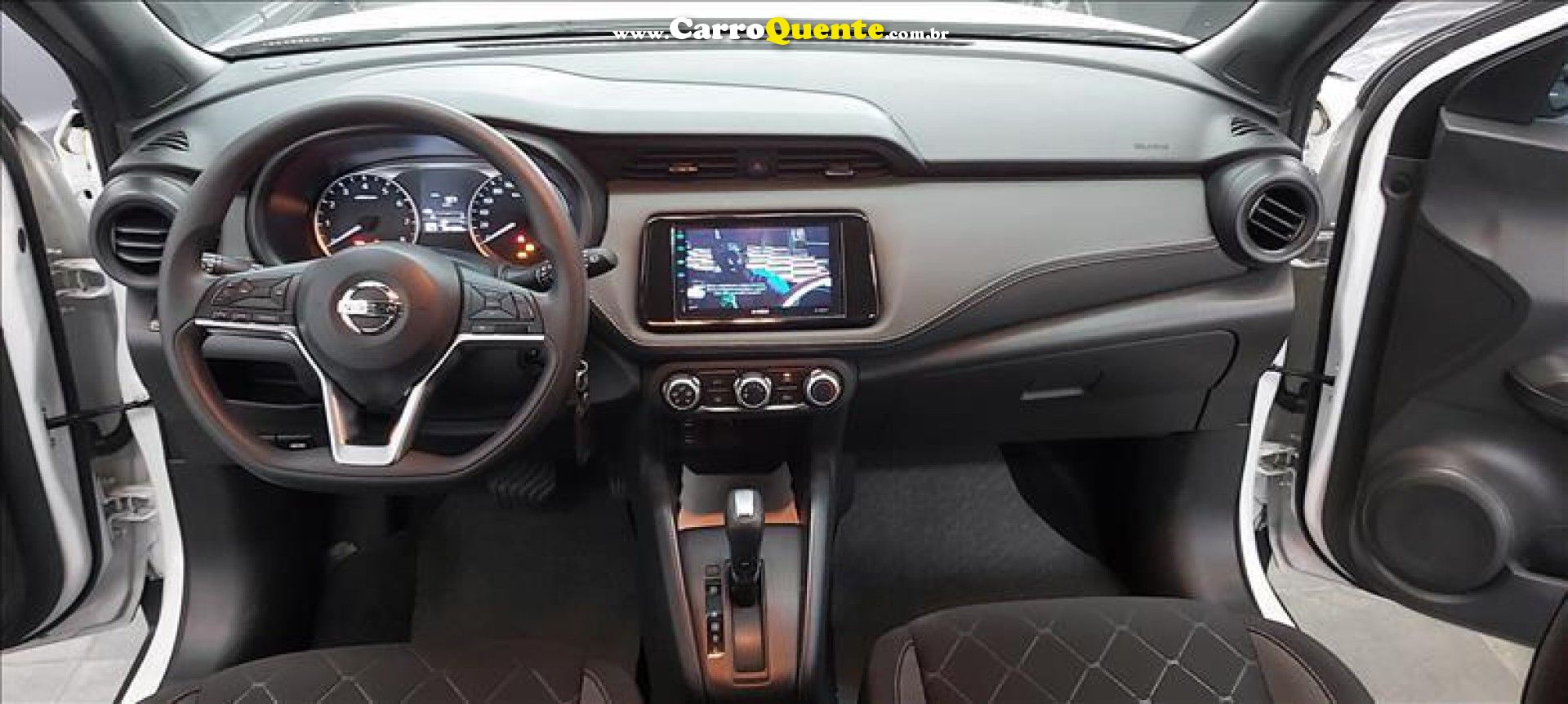 NISSAN   KICKS S DIRECT 1.6 16V FLEX 5P AUT.   BRANCO 2020 1.6 FLEX - Loja
