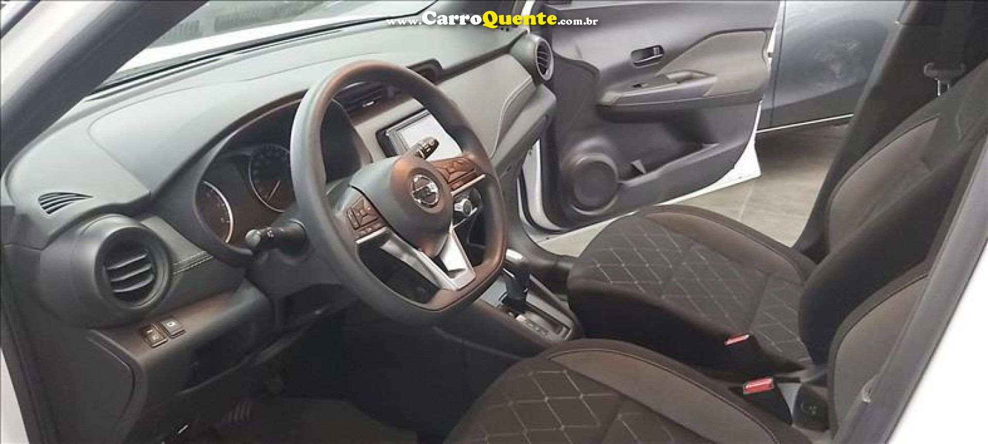 NISSAN   KICKS S DIRECT 1.6 16V FLEX 5P AUT.   BRANCO 2020 1.6 FLEX - Loja