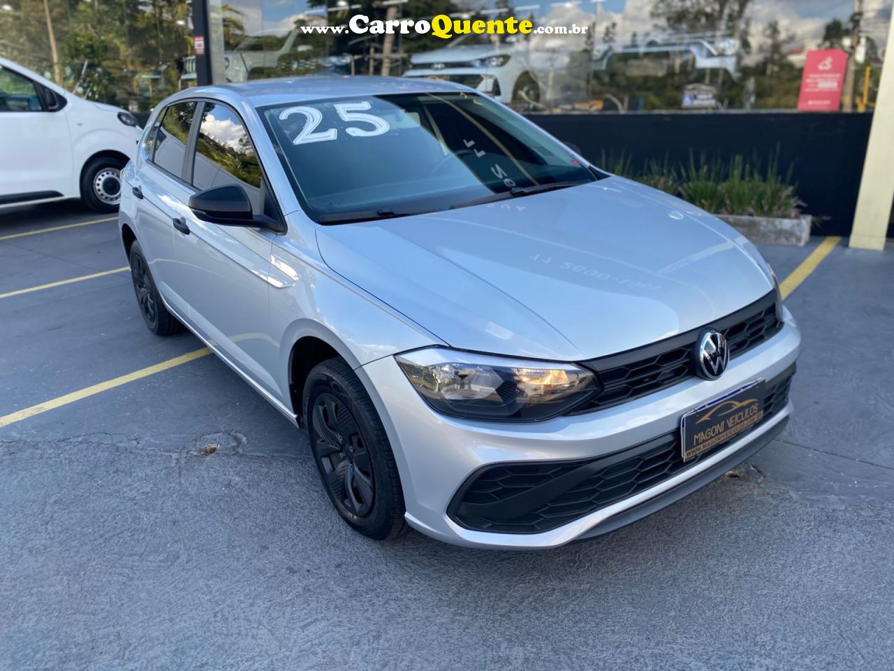 VOLKSWAGEN   POLO TRACK 1.0 FLEX 12V 5P   PRATA 2025 1.0 FLEX - Loja